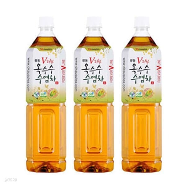 광동 제약 옥수수 수염차 1.5L 생수 12개 묶음
