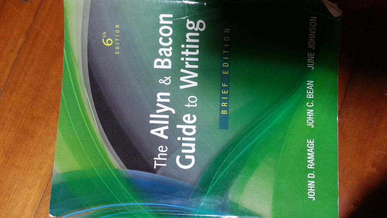 The Allyn &amp; Bacon Guide to Writing 6th Edition