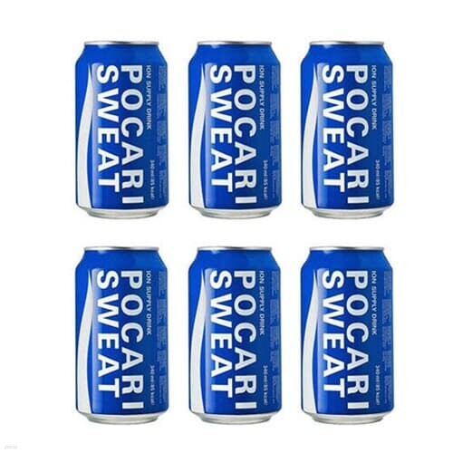 포카리스웨트 뚱캔 이온 음료 340ml 24개