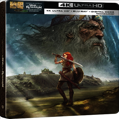 The Lord of the Rings: The War of the Rohirrim (반지의 제왕: 로히림의 전쟁) (2024)(Steelbook)(한글무자막)(4K Ultra HD + Blu-ray)