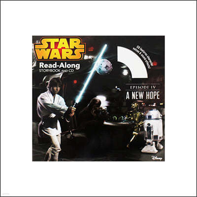 [스크래치특가] Star Wars - a New Hope Read-along Storybook
