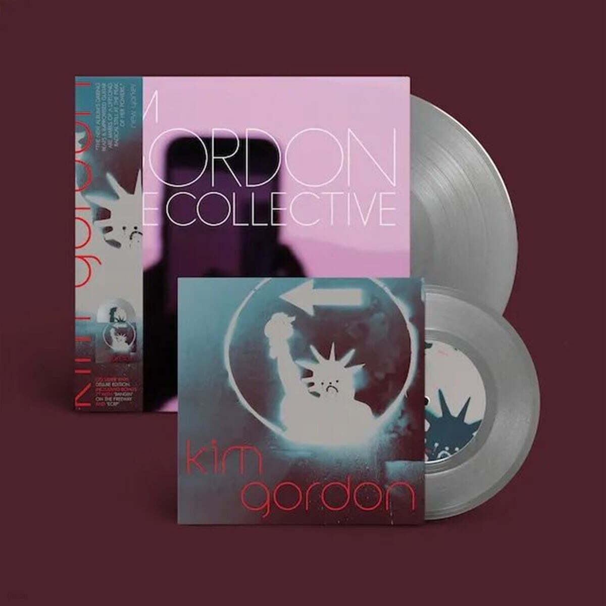 Kim Gordon (킴 고든) - The Collective [실버 컬러 LP+7인치 Vinyl]