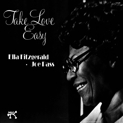 Ella Fitzgerald & Joe Pass — Take Love Easy 앨범 커버