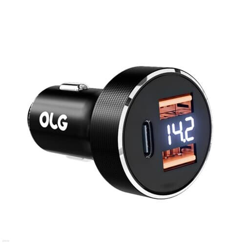 올지 트리플 시거잭 차량용 충전기 100W 고속 시가잭 usb 자동차 c타입 급속 충전잭