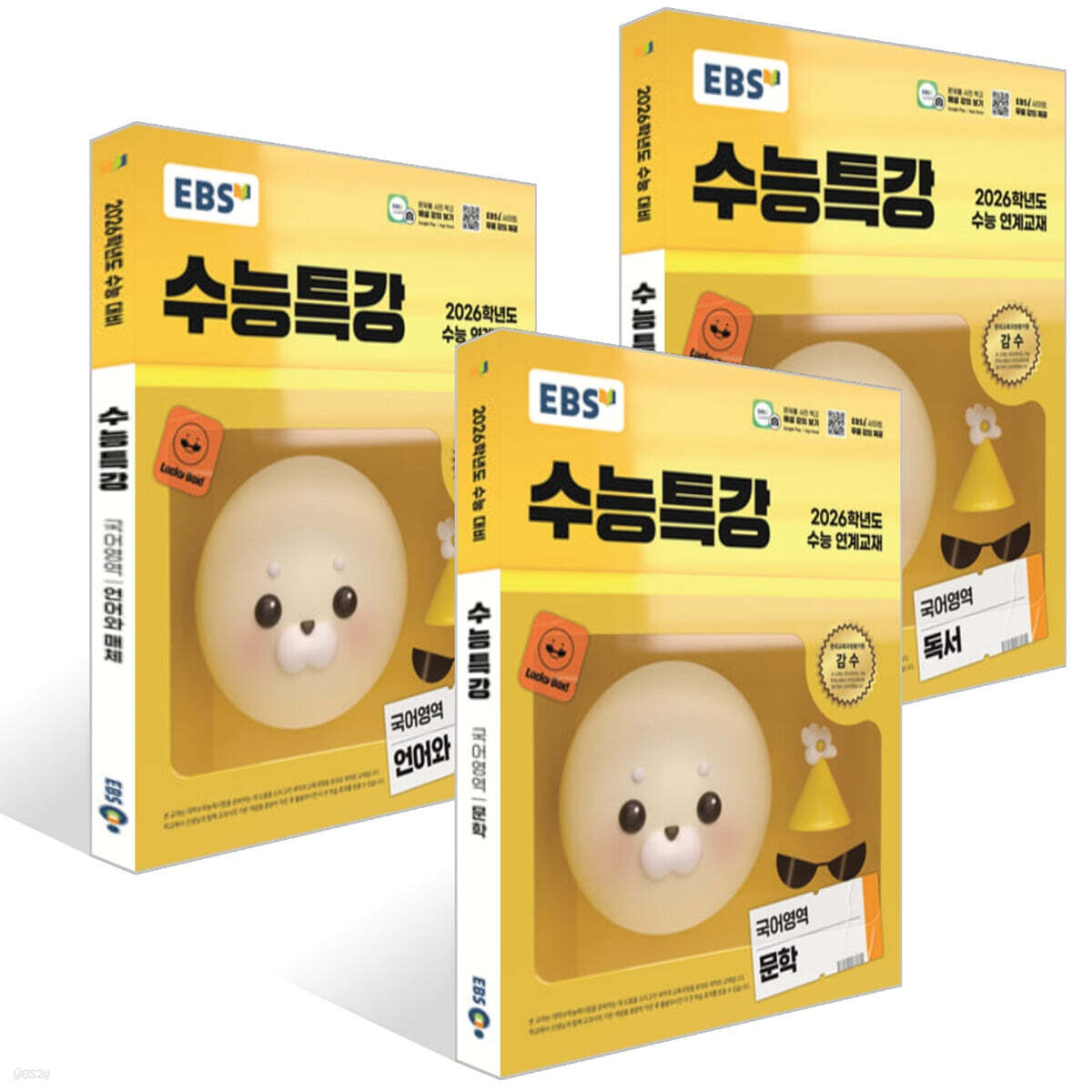EBS 수능특강 국어영역 문학 + 독서 + 언어와 매체 세트 (2025년)