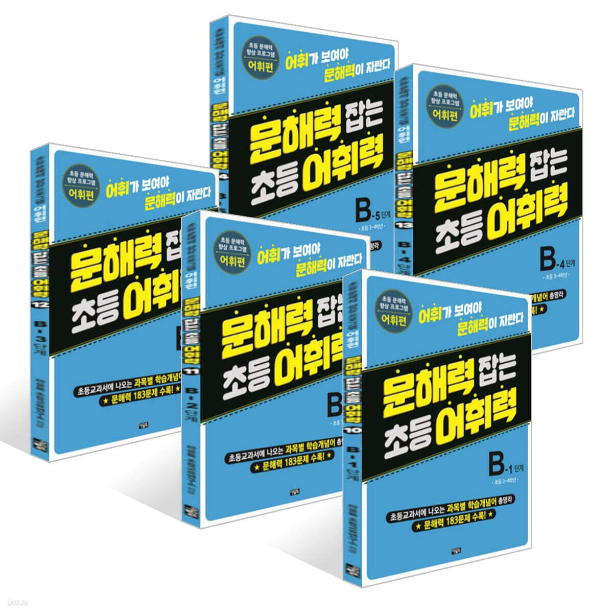 문해력 잡는 초등 어휘력 10~14권 : B단계 세트