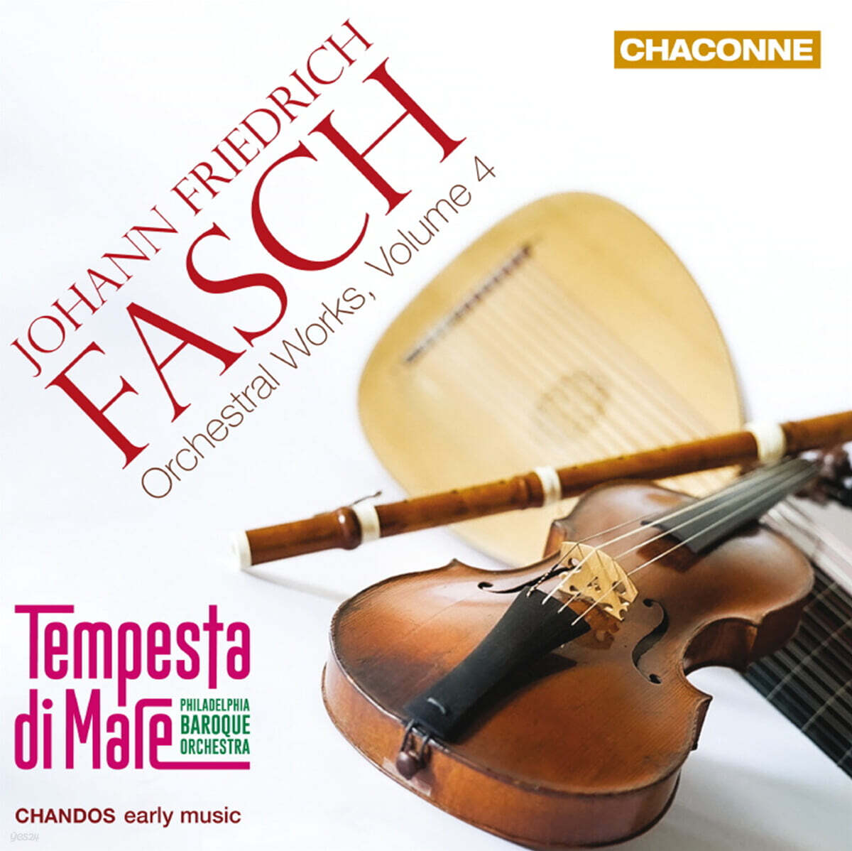 Tempesta di Mare 파슈: 관현악 작품 4집 (Johann Friedrich Fasch: Orchestral Works Vol. 4)