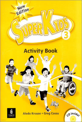 New Super Kids 3 : Activity Book with CD