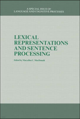 Lexical Representations And Sentence Processing