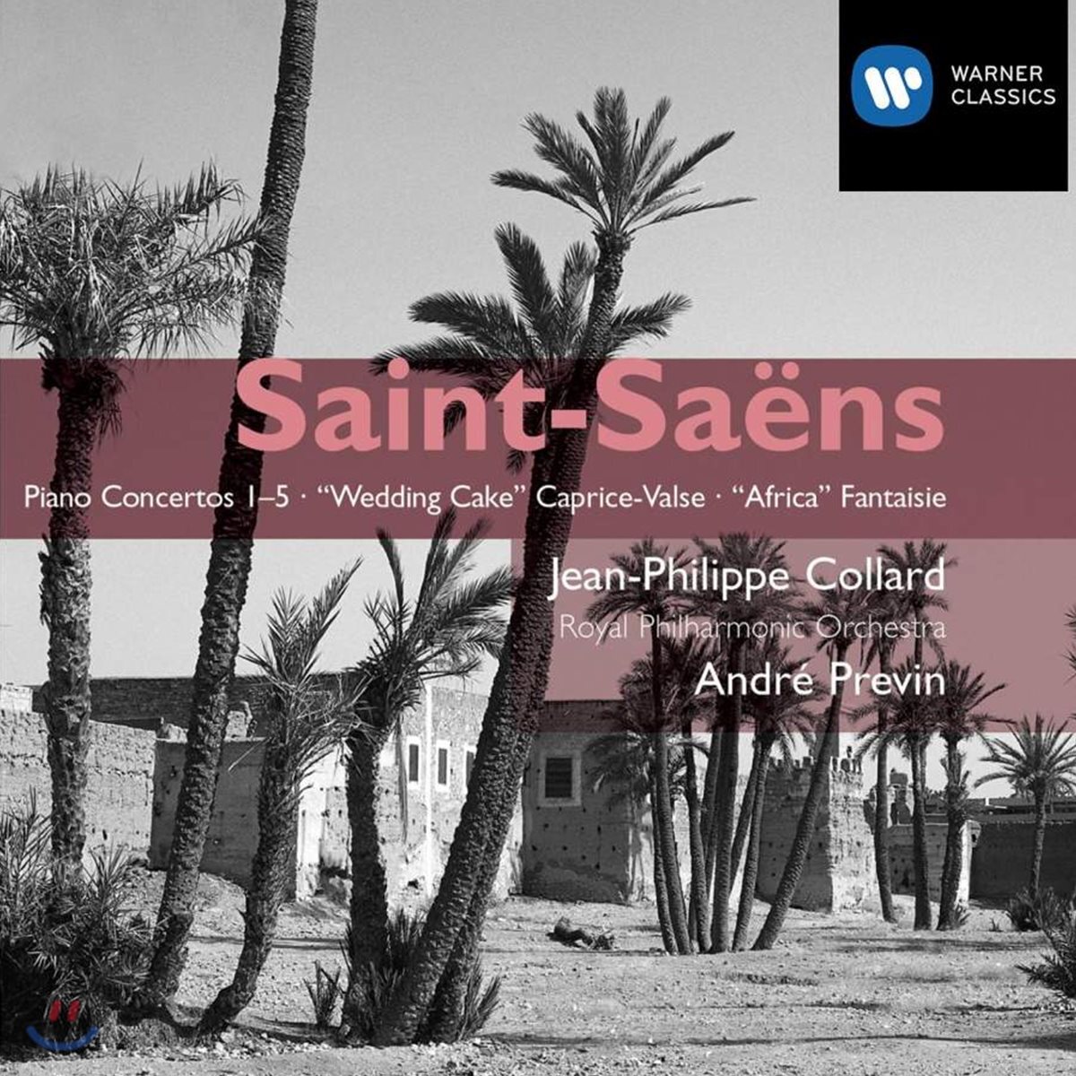 Jean-Philippe Collard / Andre Previn 생상스: 피아노 협주곡 전곡