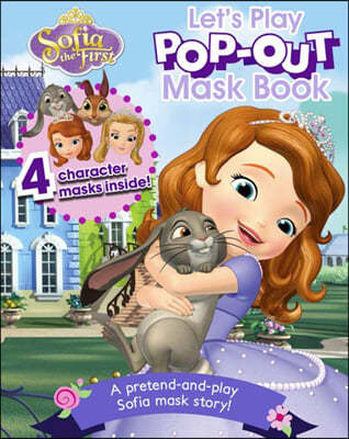 Disney Junior Sofia the First Let's Play Pop-Out Mask Book