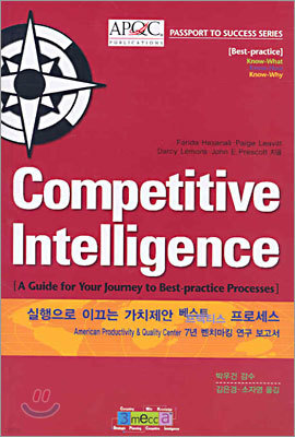 Competitive Intelligence 실행으로 이끄는 가치제안 베스트 프랙티스 프로세스