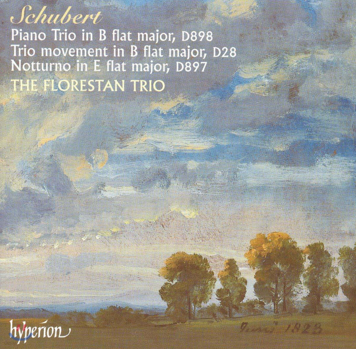 Florestan Trio 슈베르트 : 피아노 삼중주 1번 (Schubert : Piano Trio D.898)