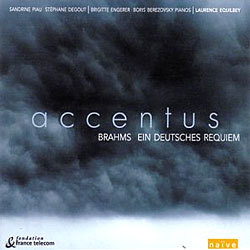 Laurence Equilbey / Sandrine Piau :   (Brahms: Ein Deutsches Requiem op.45 London Version)