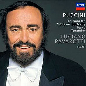 Puccini : La BohemeㆍMadame ButterflyㆍToscaㆍTurandot : Luciano Pavarotti