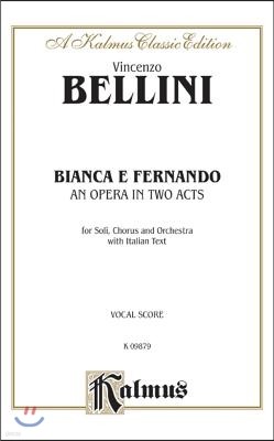 Bianca E Fernando: Italian Language Edition, Vocal Score