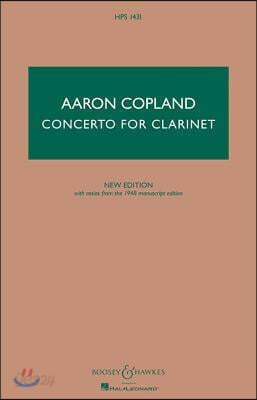 Concerto for Clarinet - New Edition: Clarinet and String Orchestra, with Harp and Piano