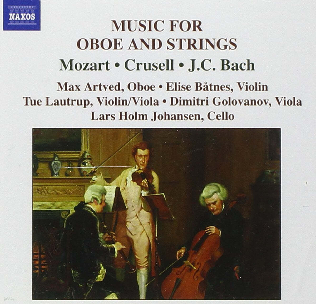 Max Artved 모차르트: 오보에 사중주 F장조, C단조 / 요한 크리스티안 바흐: 오보에 사중주 내림 B장조 (Mozart: Oboe Quartets K.370, K.406 / J.C.Bach: Oboe Quartet B60) 