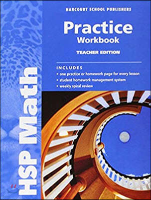 HSP Math Grade 6 : Practice Workbook :Teacher Edition