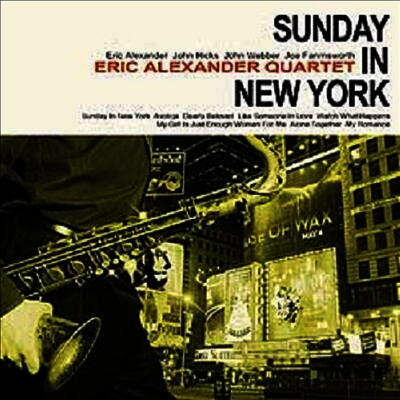 Eric Alexander Quartert — Sunday In New York (일본반) 앨범 커버