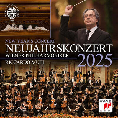 Riccardo Muti 2025 빈 신년음악회 - 리카르도 무티, 빈필 (New Year's Concert 2025)