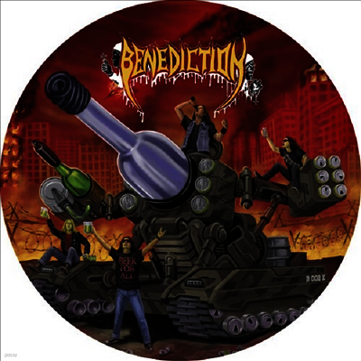 Benediction — Grotesque / Ashen Epitaph 앨범 커버