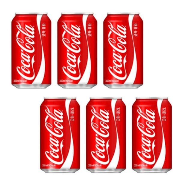 코카콜라 뚱캔 캔콜라 음료수 355ml 48개