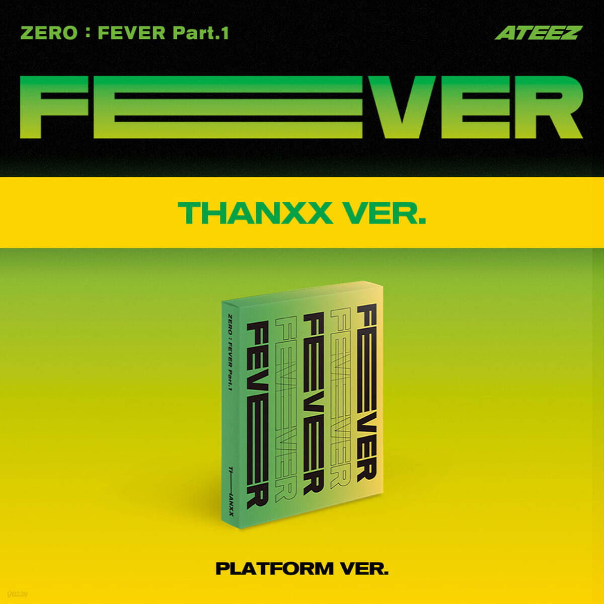 에이티즈 (ATEEZ) - ZERO : FEVER Part.1 [PLATFORM VER.][THANXX VER.]