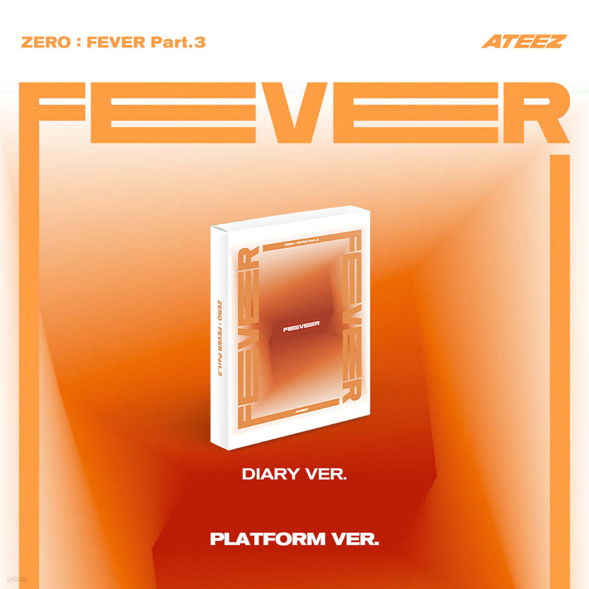 에이티즈 (ATEEZ) - ZERO : FEVER Part.3 [PLATFORM VER.][DIARY VER.]
