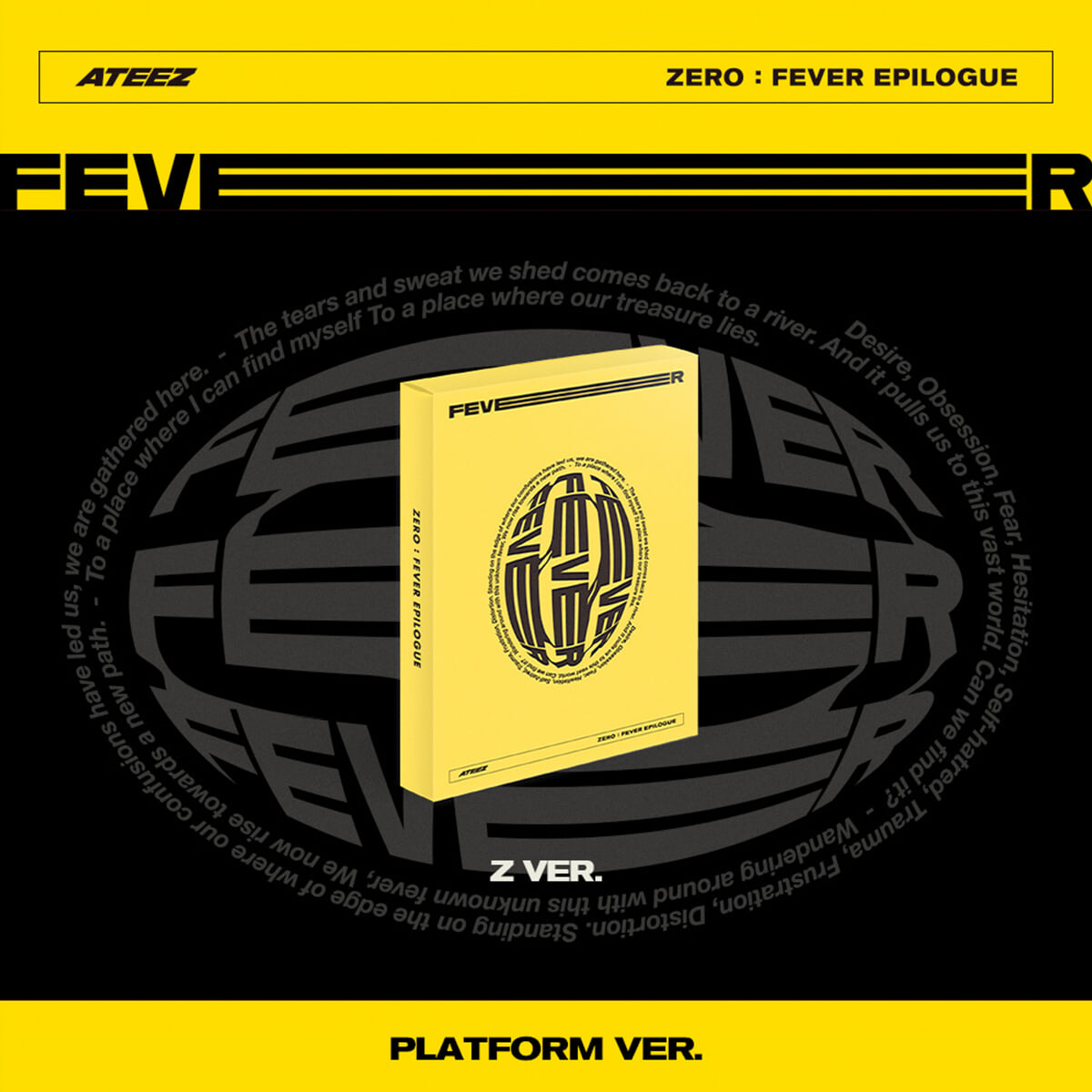 에이티즈 (ATEEZ) - ZERO : FEVER EPILOGUE [PLATFORM VER.][Z ver.]
