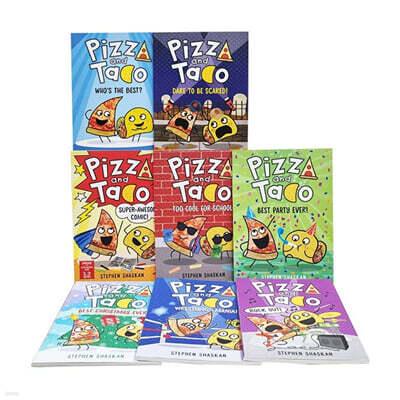 Pizza and Taco 8 Books Set : 피자앤 타코 그래픽노블 8종 세트