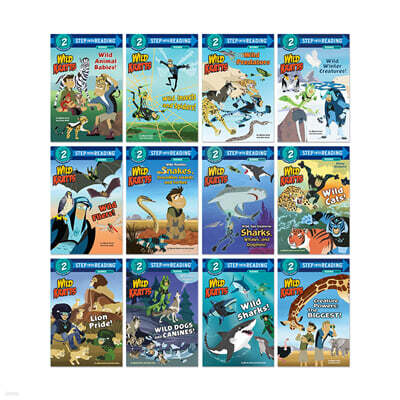Step Into Reading 2 : Wild Kratts 12종