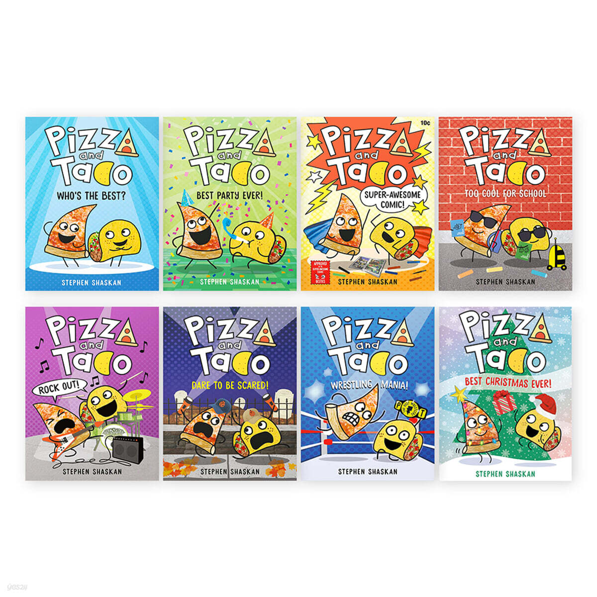 PIZZA & TACO 8종 세트