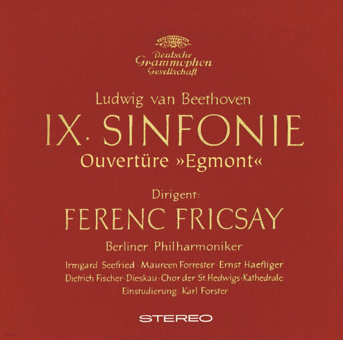 Ferenc Fricsay 베토벤: 교향곡 9번 '합창', 에그몬트 서곡 (Symphony No.9, Ouverture 'Egmont')