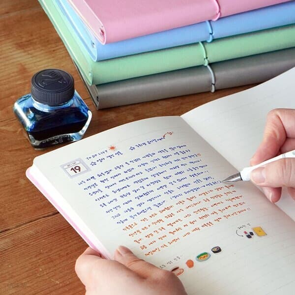 이야기 라인 노트 A5 필사