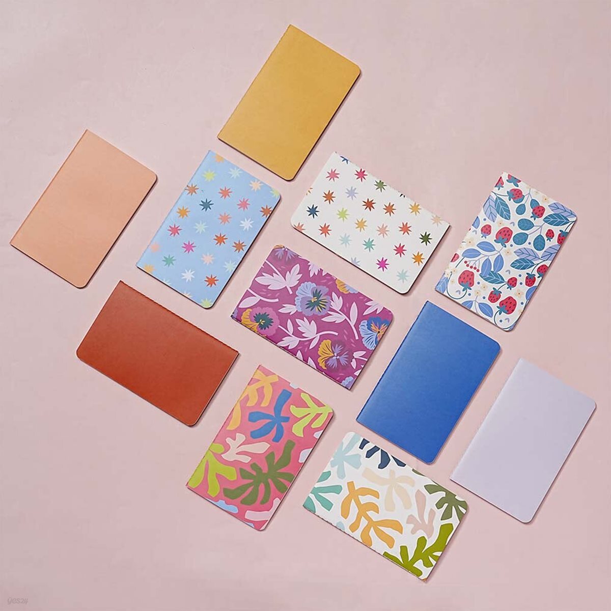 포켓노트 세트 | 휴대용 미니 노트, 3권 한 세트, Pocket Notebook