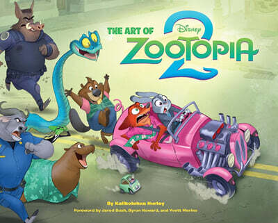 Disney the Art of Zootopia 2 디즈니 애니메이션「주토피아 2」 아트북