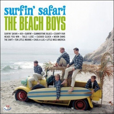 The Beach Boys — Surfin' Safari 앨범 커버
