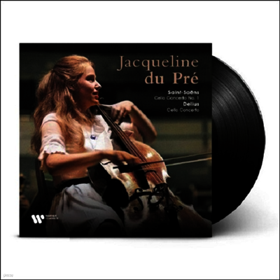 Jacqueline du Pre — 델리어스 & 생상스: 첼로 협주곡 (Delius & Saint-Saens: Cello Concertos) - Jacqueline du Pre 앨범 커버