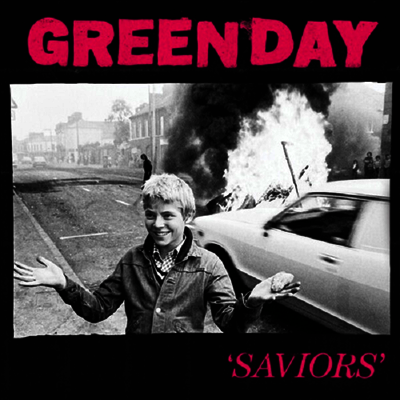 Green Day — Saviors (US Indie Exclusive) 앨범 커버