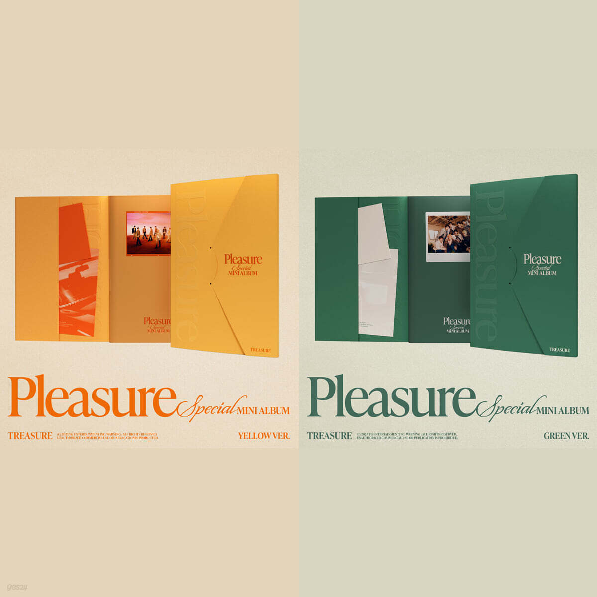 TREASURE (트레저) - TREASURE SPECIAL MINI ALBUM [PLEASURE] [2종 SET]