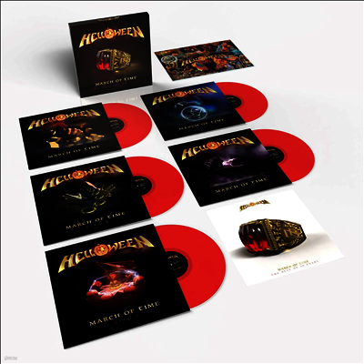 Helloween — March Of Time (The Best Of 40 Years) 앨범 커버