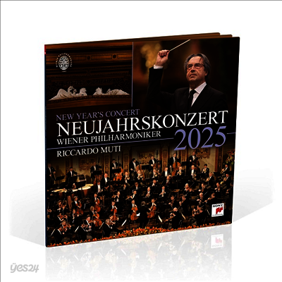 2025 빈 필 신년 음악회 (New Year's Concert 2025) (180g)(3LP) - Riccardo Muti