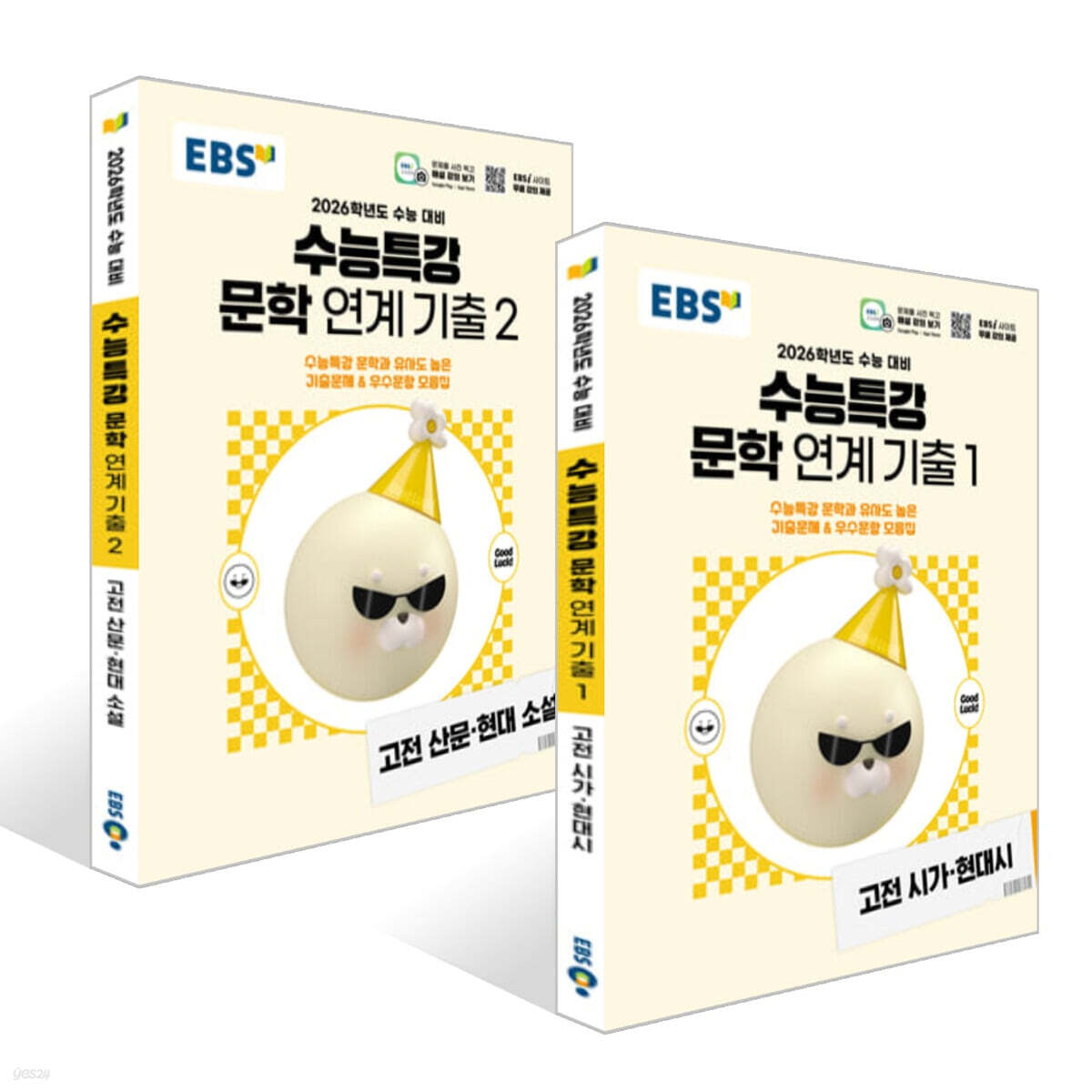 EBS 수능특강 문학 연계 기출 1 고전 시가·현대시 + 2 고전 산문·현대 소설 세트 (2025년)