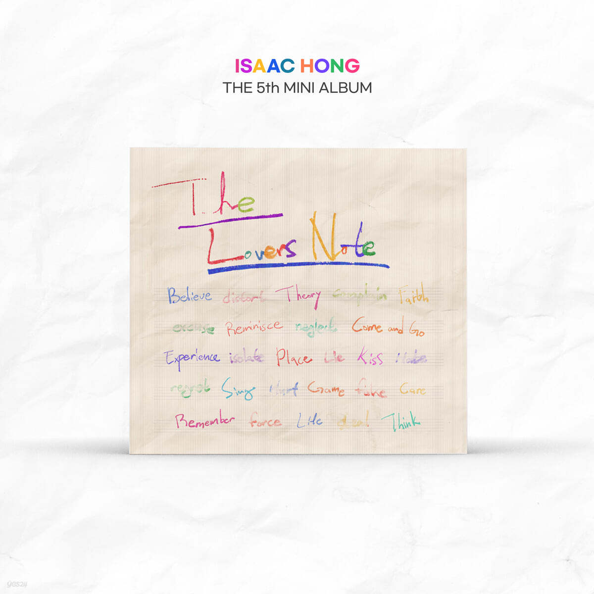 홍이삭 - 미니앨범 5집 : The Lovers Note
