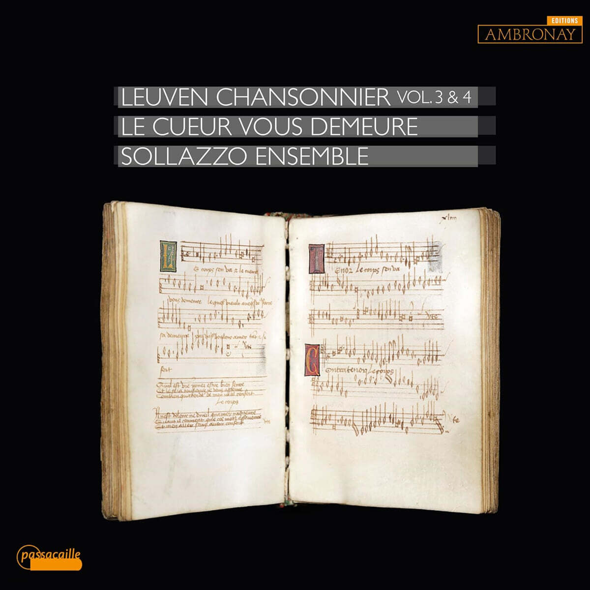 Sollazzo Ensemble 루벤 노래집 3집, 4집 - 15세기 플랑드르 거장들의 작품 (Leuven Chansonnier Vol.3 & 4)