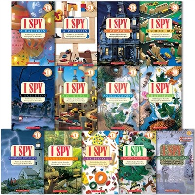 Scholastic Reader : I Spy 시리즈 13종 Book Set (NEW)