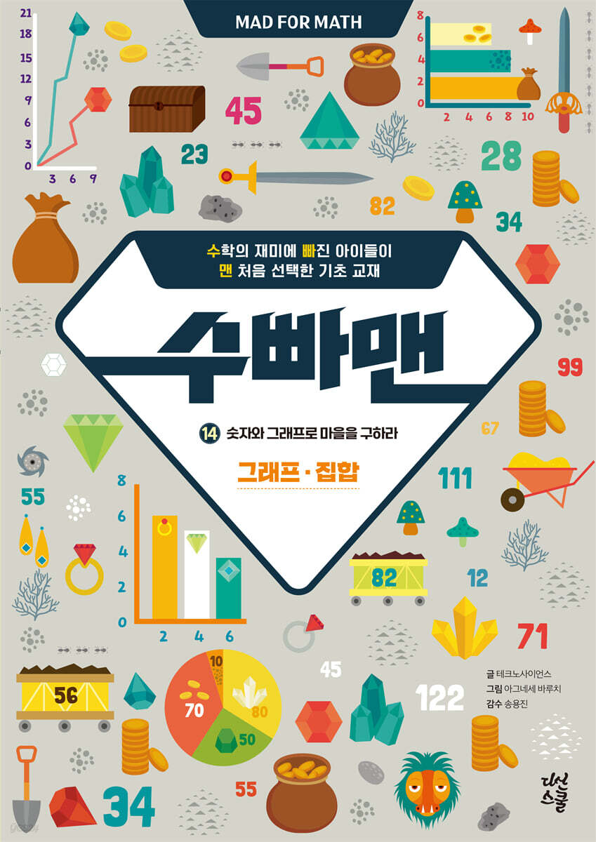 수빠맨 14 : 숫자와 그래프로 마을을 구하라