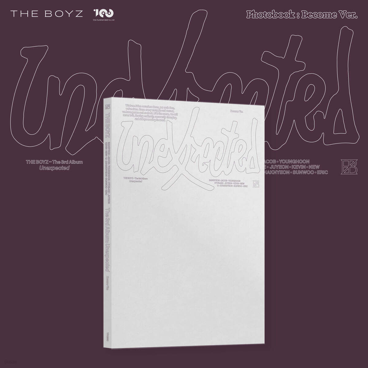 더보이즈 (THE BOYZ) - The 3rd Album 'Unexpected' (Photobook : Become Ver.)