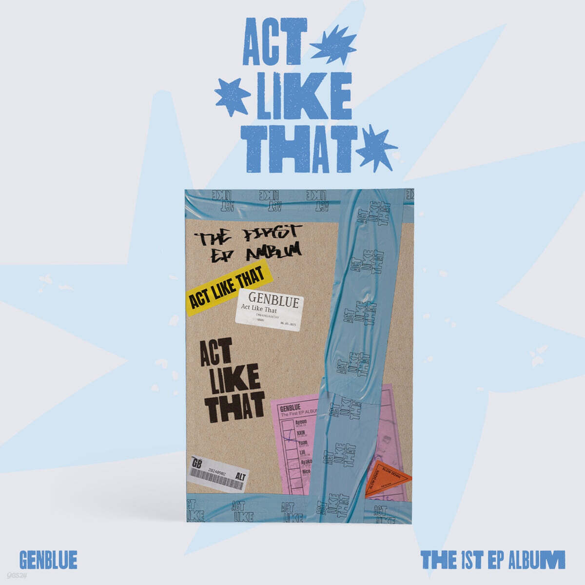 GENBLUE (젠블루) - 1st EP Album [ACT LIKE THAT]
